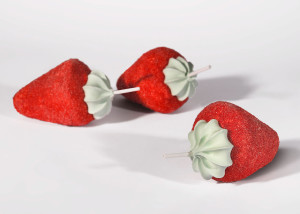 Zucker-Erdbeeren